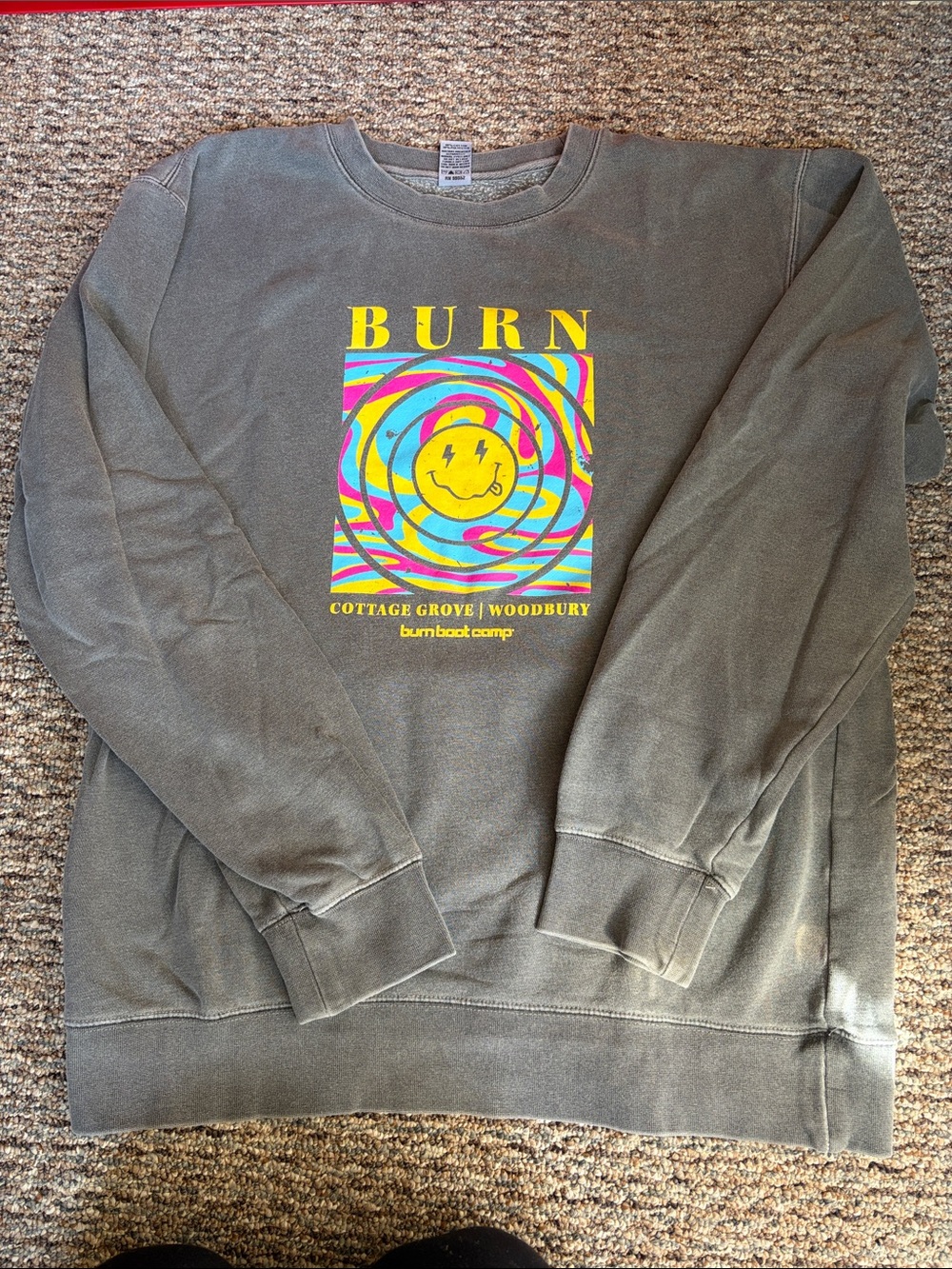 Burn Boot Camp - Nirvana Crewneck Sweatshirt
